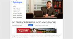 Desktop Screenshot of newjersey.patents.com