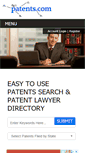 Mobile Screenshot of newjersey.patents.com