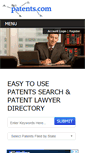 Mobile Screenshot of google.patents.com