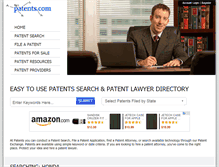 Tablet Screenshot of honda.patents.com