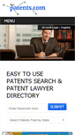 Mobile Screenshot of maryland.patents.com