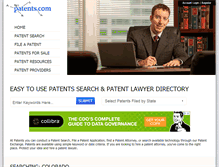 Tablet Screenshot of colorado.patents.com