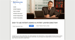 Desktop Screenshot of columbia.patents.com