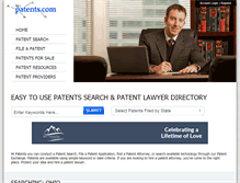 Tablet Screenshot of ohio.patents.com