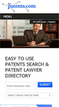Mobile Screenshot of nevada.patents.com