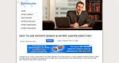 Desktop Screenshot of mississippi.patents.com