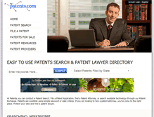 Tablet Screenshot of mississippi.patents.com