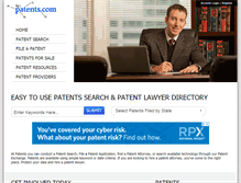 Tablet Screenshot of es.patents.com