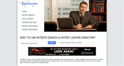 Desktop Screenshot of patents.com
