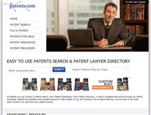 Tablet Screenshot of missouri.patents.com