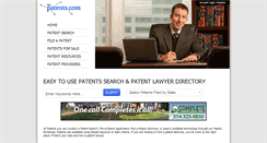 Desktop Screenshot of connecticut.patents.com